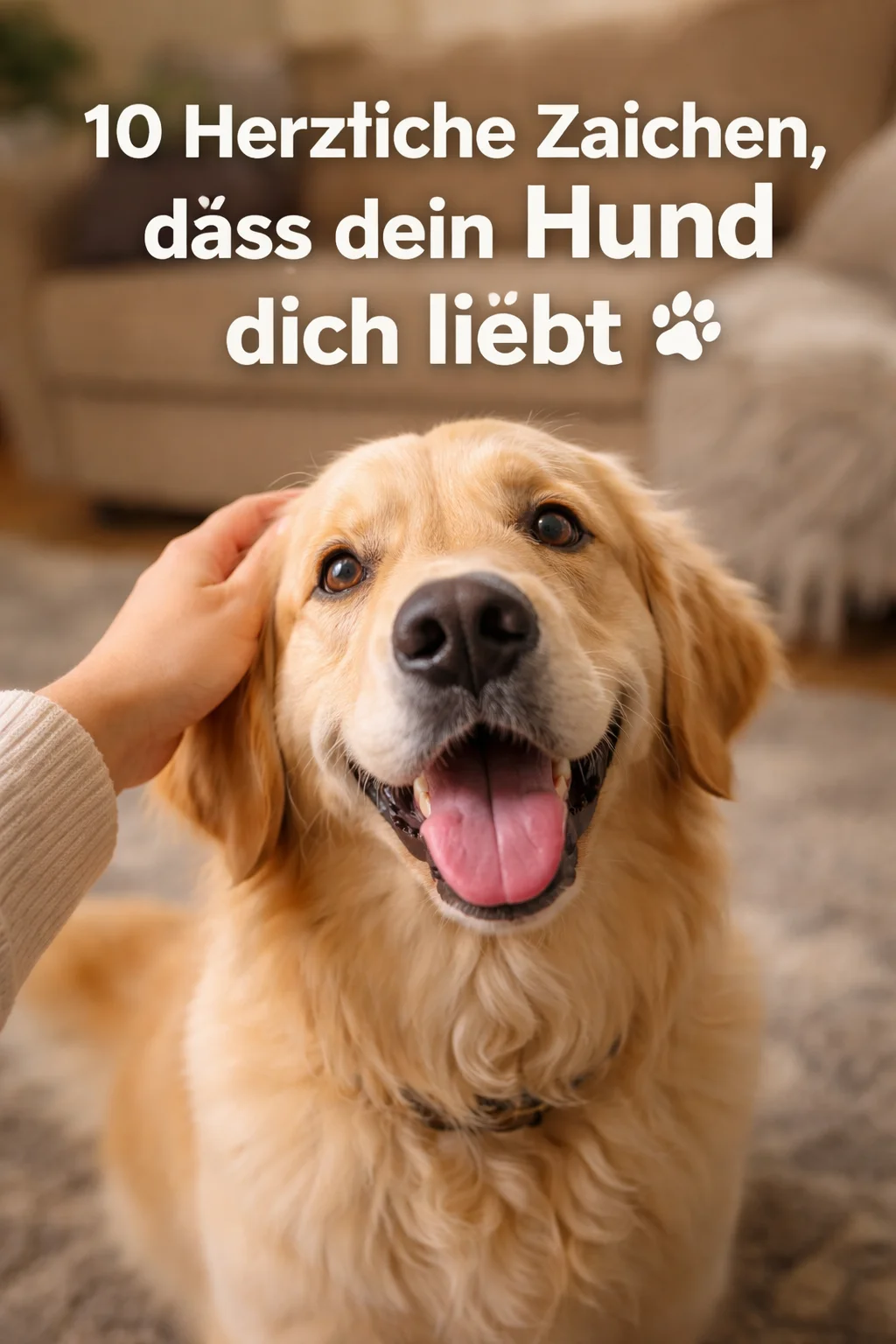 10 Herzliche Zeichen, dass dein Hund dich liebt 🐾 – Niedliche Hunde-Fakten, die jeder Besitzer wissen sollte!