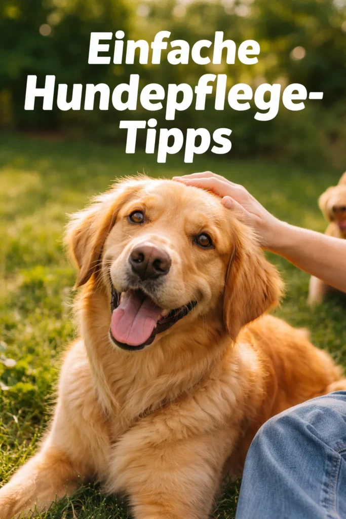 Hundepflege mit Tipps für ein längeres Leben des Hundes