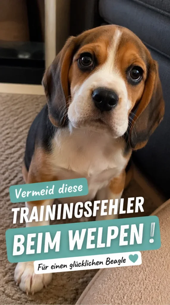 Beagle-Welpe Training: Tipps zur Vermeidung von Fehlern für glückliche Hunde