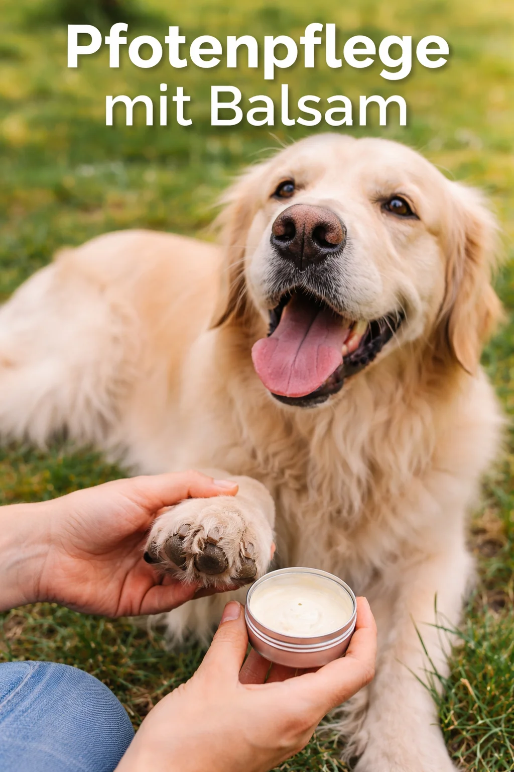 Die Verwendung eines haustiersicheren Balsams könnte dazu beitragen, die Pfotenpolster von Hunden zu befeuchten und Reizungen zu reduzieren.