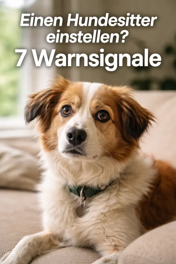 Hundesitter einstellen: Warnsignale und positive Hinweise erkennen
