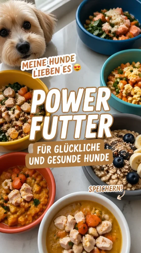 Gesunde Superfood-Mahlzeiten für Hunde zur Steigerung der Energie und Vitalität