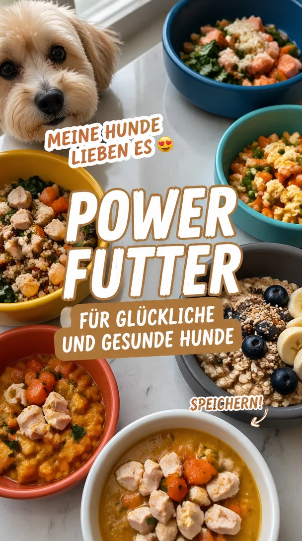 Gesunde Superfood-Mahlzeiten für Hunde