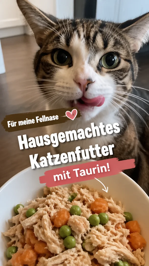 Hausgemachtes Katzenfutter mit Taurin