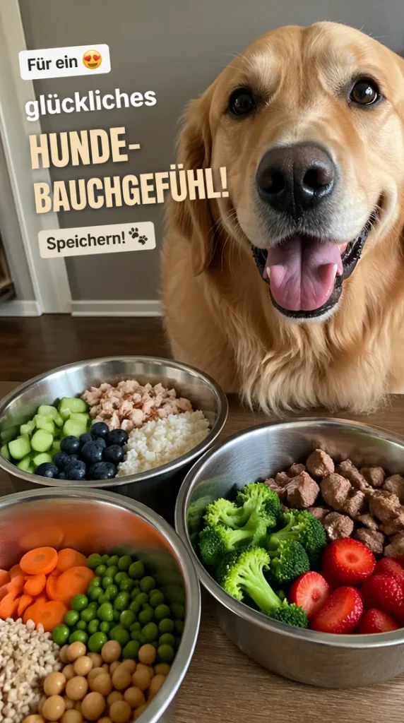 Hundefutter mit natürlichen Probiotika zur Unterstützung der Hundegesundheit