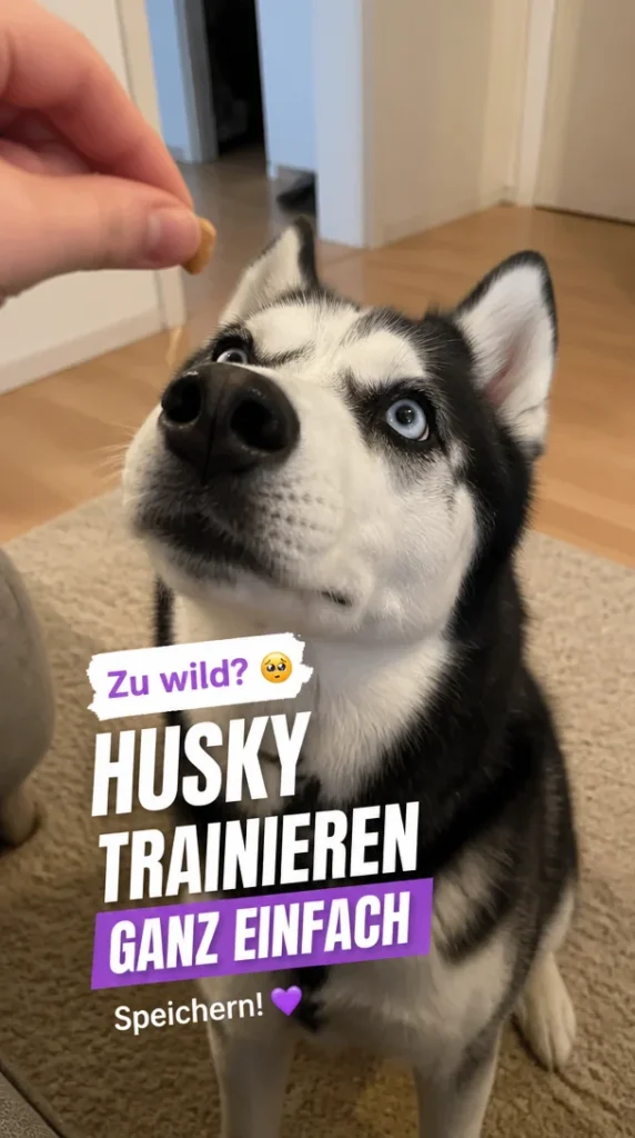 Husky Training Tipps für einen gehorsamen und glücklichen Hund.