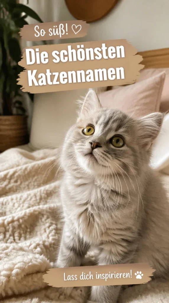 Katzennamen: Ideen für männliche und weibliche Katzen