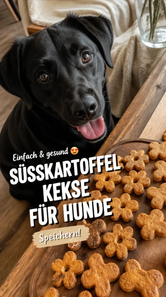 Süßkartoffel-Hundekekse als gesunde Belohnung für Hunde