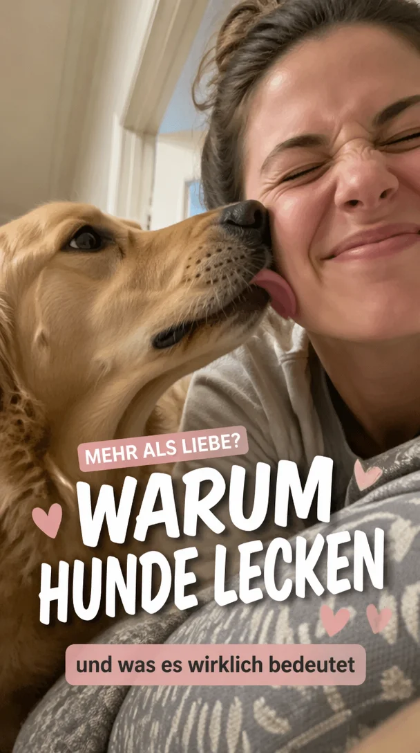 Warum Ihr Hund Sie leckst & was es wirklich bedeutet
