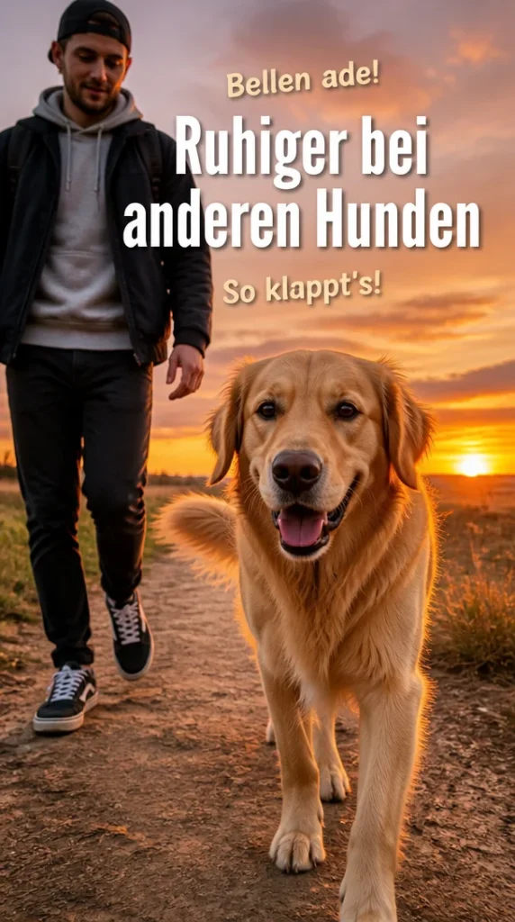 Bellen stoppen bei Spaziergängen mit anderen Hunden