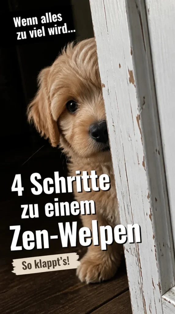 Zen-Welpen: 4 Schritte für einen entspannten Hund im hektischen Alltag
