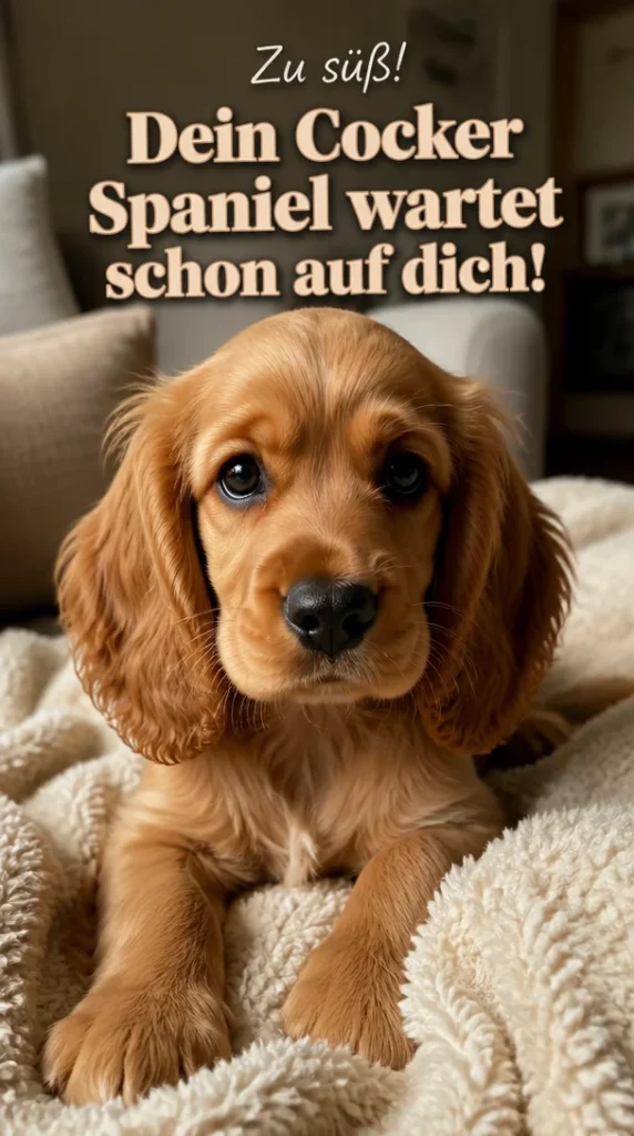 Cocker Spaniel Welpe zu Hause, Tipps für Anfänger beim Welpenkauf