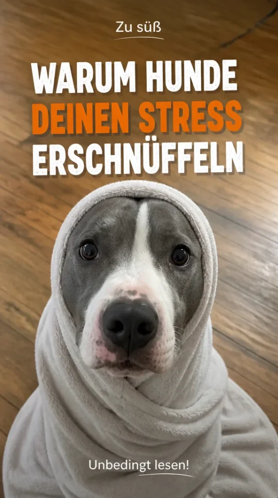 Hund riecht Cortisol-Verbindung zur Stresswahrnehmung