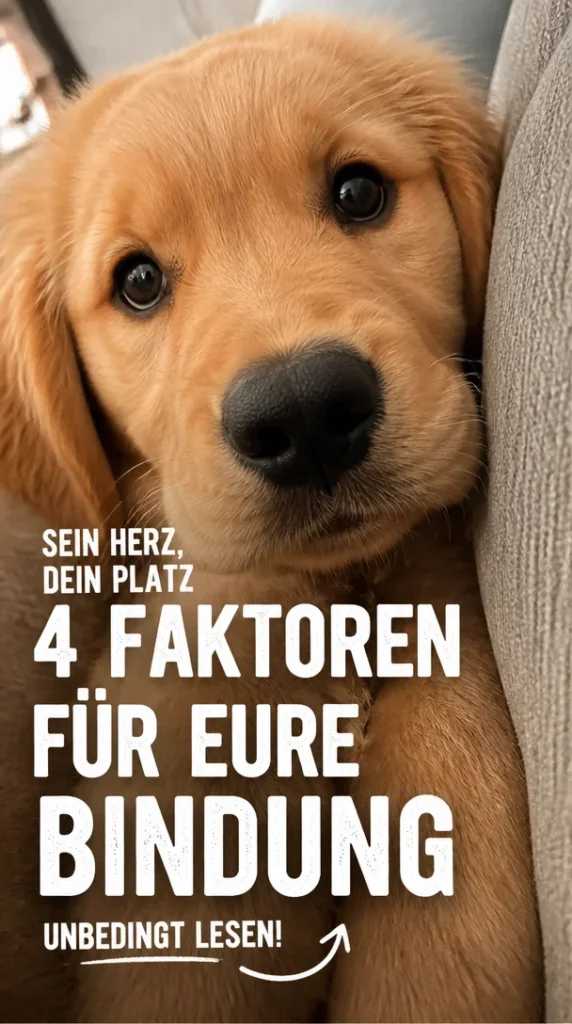 Hund und Mensch bei einer liebevollen Interaktion zur Bindungsstärkung