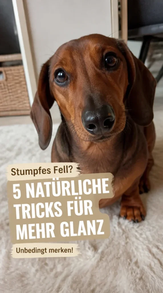 Natürliche Wege zur Belebung des stumpfen Hundefells mit DIY Pflege.