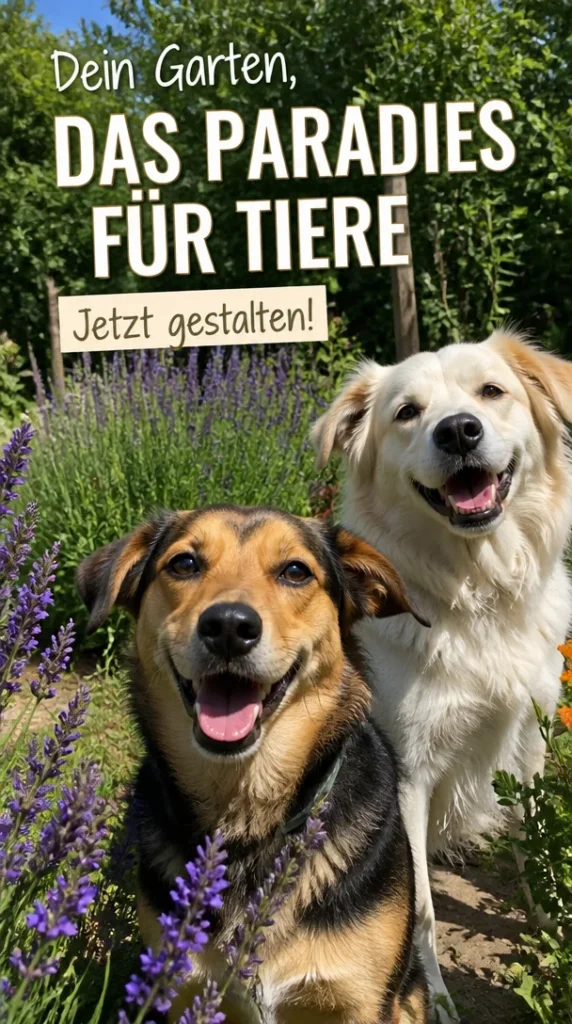 DIY tierfreundlicher Garten mit Pflanzen und Tieren