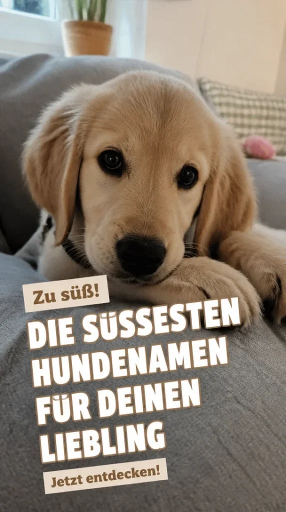 Ästhetische Hundennamen für deinen neuen pelzigen Freund