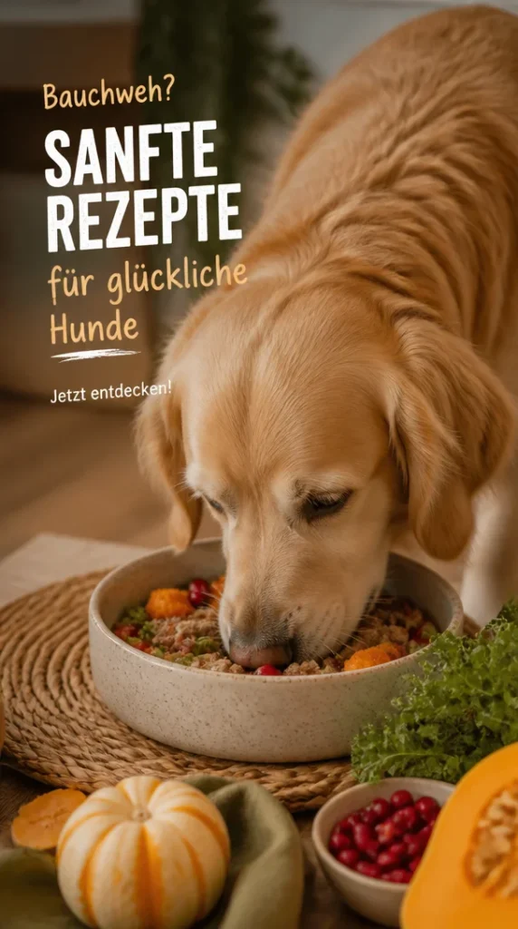 Schale mit getreidefreiem Hundefutter für empfindliche Mägen
