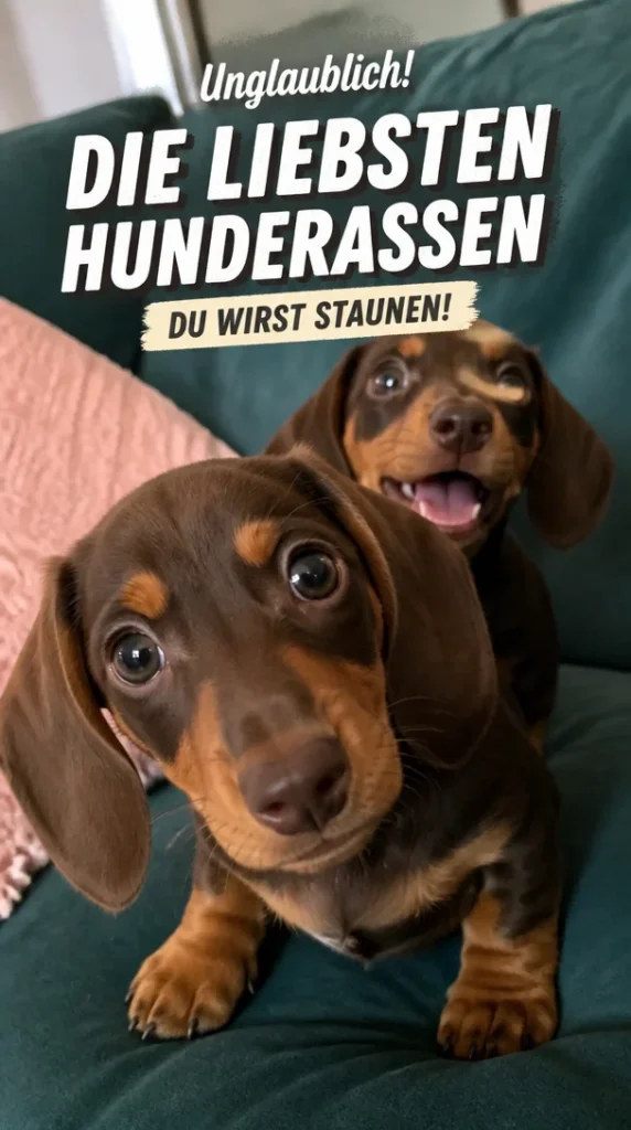 Hunderassen mit höchster Zuneigung in einer liebevollen Umgebung