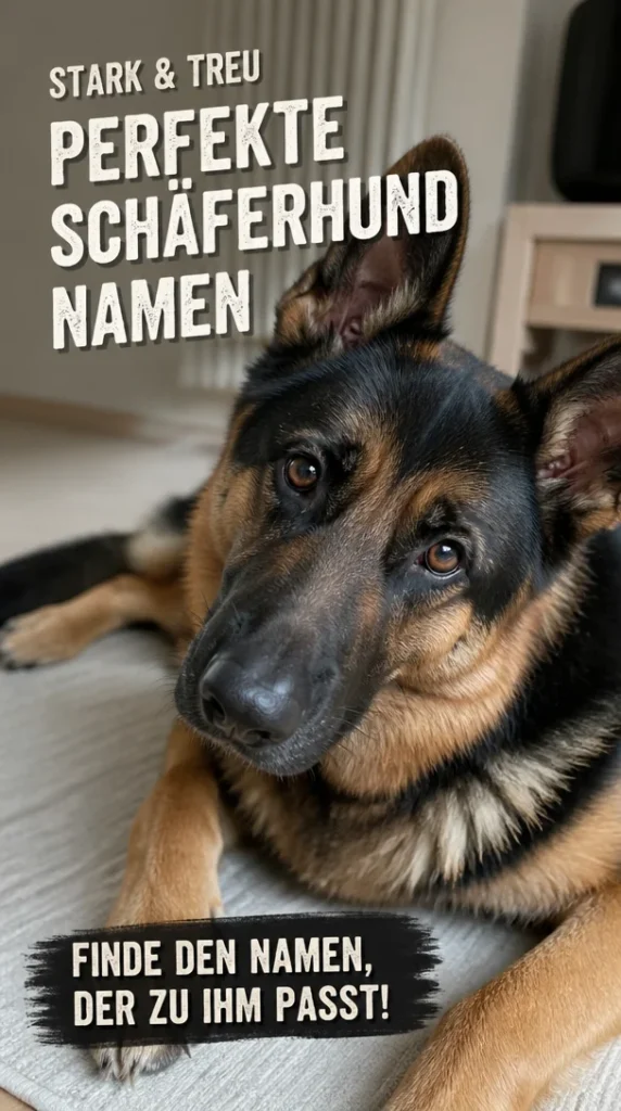 Hunde mit königlichen und robusten Schäferhund-Namen