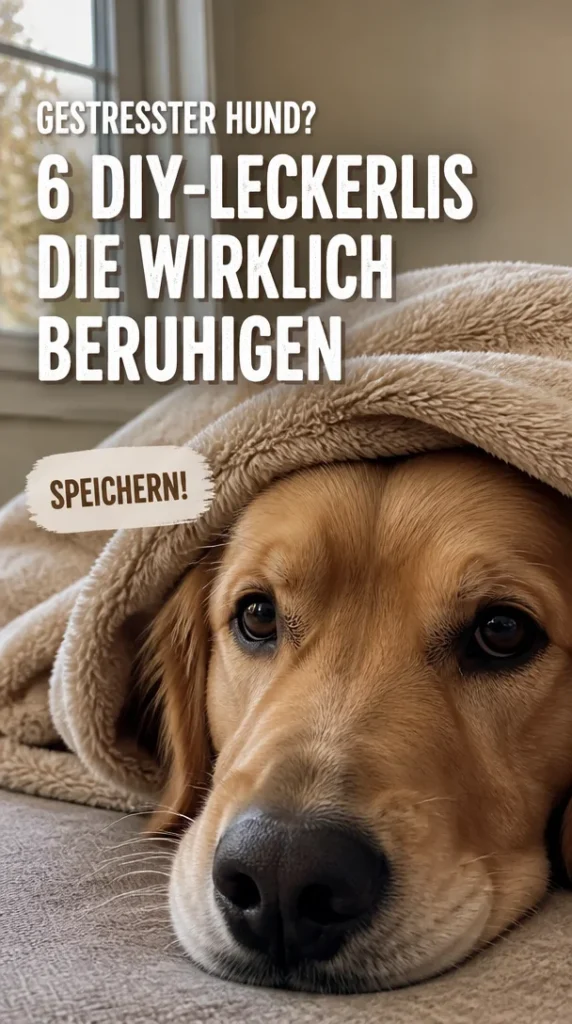 DIY-Leckerlis für gestresste Hunde zur Beruhigung und Belohnung
