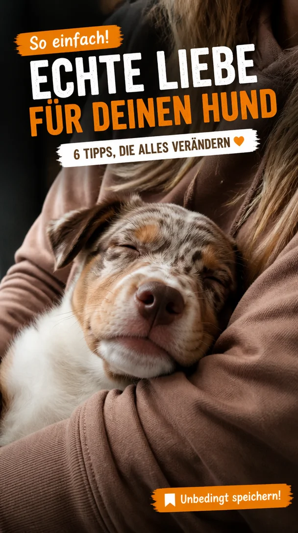 Wie man seinem Hund echte Liebe zeigt