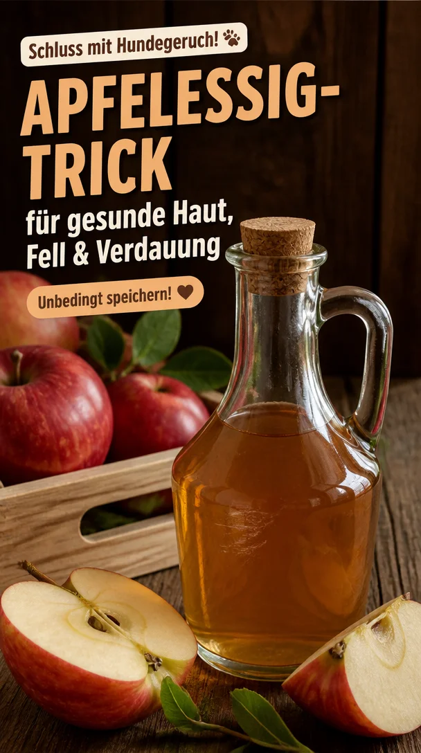 Ist Ihr Hund stinkend? Der ACV-Trick für bessere Verdauung & Fell