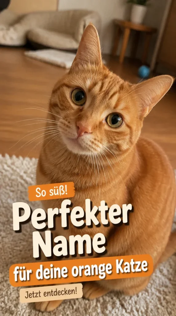 Liste von ultimativen orangenen Katzennamen für Katzenbesitzer