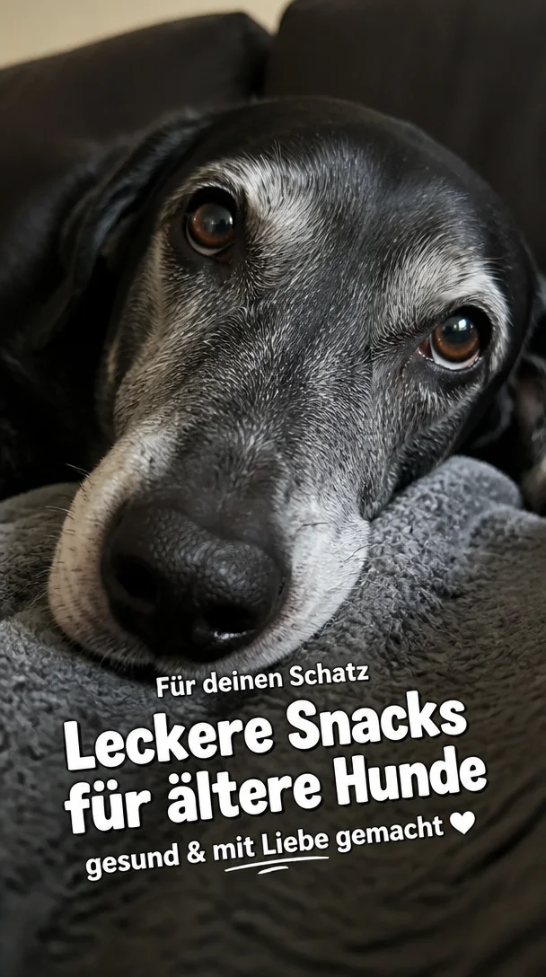 Einfache Leckereien für Ihren älteren Hund